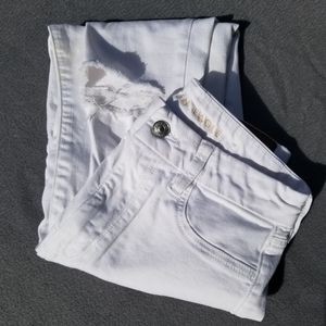 White American Eagle Jean's